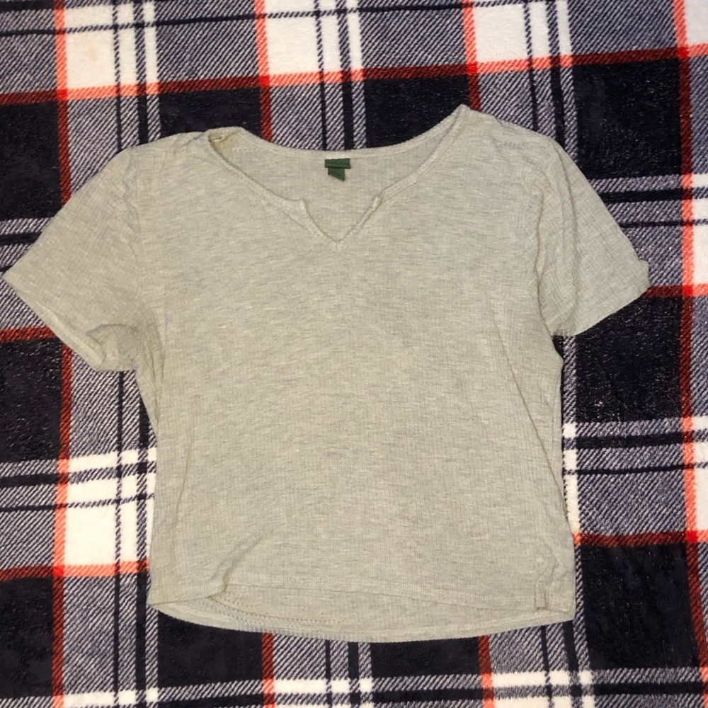 GREY WILD FABLE TOP